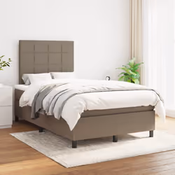 Giroletto a Molle con Materasso Tortora 120x190 cm in Tessutocod mxl 115970 - Vista aggiuntiva 3