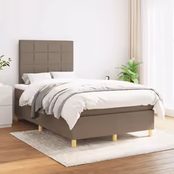Giroletto a Molle con Materasso Tortora 120x190 cm in Tessutocod mxl 91773 - Vista aggiuntiva 3