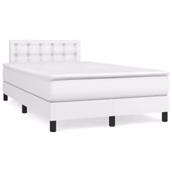 Giroletto Molle con Materasso e LED Bianco 120x190cm Similpellecod mxl 116044 - Vista aggiuntiva 3