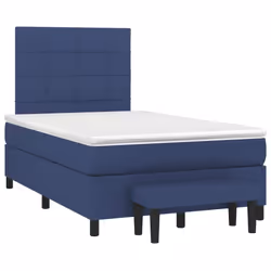 Giroletto a Molle con Materasso Blu 120x190 cm in Tessutocod mxl 115556 - Vista aggiuntiva 2