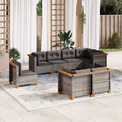 VidaXL 3261903 set mobili da esterno - Vista aggiuntiva 2