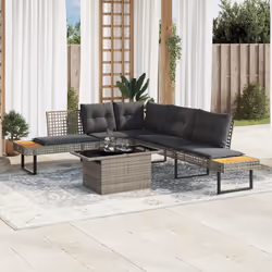 VidaXL 3277496 set mobili da esterno