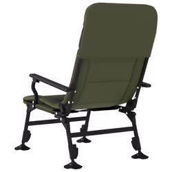 VidaXL 4006416 sedia da esterno Terrazzo Acciaio Nero, Verde - Vista aggiuntiva 5