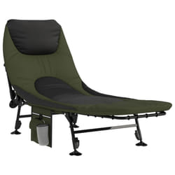 VidaXL 4006422 letto per esterni Nero, Verde
