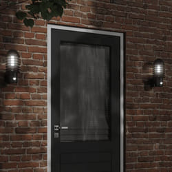 Applique per Esterno con Sensore 2 pz Nere in Acciaio Inox Vidaxl 607787