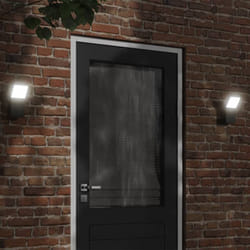 Applique per Esterni con led Nera in Alluminio Pressofuso - Vidaxl