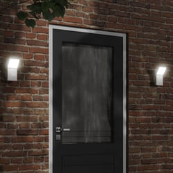 Applique per Esterni con led Bianca in Alluminio Pressofuso - Vidaxl