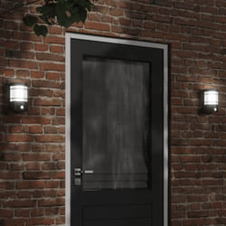 Applique per Esterno con Sensore 2 pz Nere in Acciaio Inox Vidaxl 427763