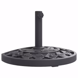 vidaXL Base per Ombrellone per Pali Ø38/48 mm 9 kg Mezzo Tondo - Vista aggiuntiva 2