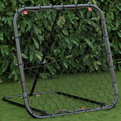 Vidaxl - Rimbalzatore da Calcio Regolabile Nera 84x73x60-80 cm Acciaio