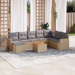 VidaXL 3258650 set mobili da esterno - Vista aggiuntiva 2