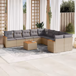 VidaXL 3258762 set mobili da esterno - Vista aggiuntiva 2