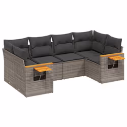 VidaXL 3259505 set mobili da esterno Grigio scuro