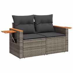 VidaXL 3259505 set mobili da esterno Grigio scuro - Vista aggiuntiva 6