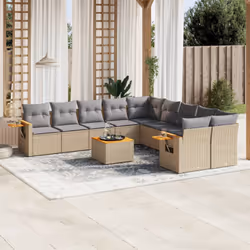 VidaXL 3259602 set mobili da esterno - Vista aggiuntiva 2