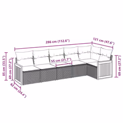 VidaXL 3260068 set mobili da esterno - Vista aggiuntiva 3