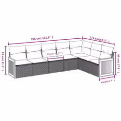 VidaXL 3260114 set mobili da esterno