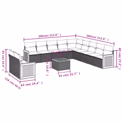 VidaXL 3260219 set mobili da esterno