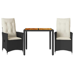 VidaXL 3276679 set mobili da esterno Crema, Bianco