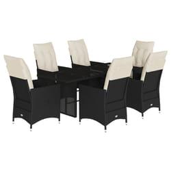 VidaXL 3276701 set mobili da esterno Crema, Bianco