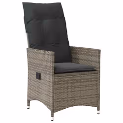 VidaXL 3276746 set mobili da esterno Grigio scuro - Vista aggiuntiva 4