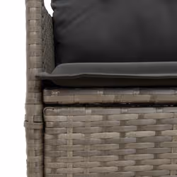 VidaXL 3276746 set mobili da esterno Grigio scuro - Vista aggiuntiva 6
