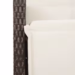 VidaXL 3276915 set mobili da esterno Crema, Bianco - Vista aggiuntiva 5