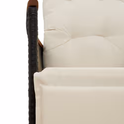 VidaXL 3276959 set mobili da esterno Crema, Bianco - Vista aggiuntiva 5