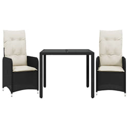 VidaXL 3276989 set mobili da esterno Crema, Bianco