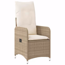 VidaXL 3277097 set mobili da esterno Crema, Bianco - Vista aggiuntiva 4
