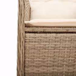 VidaXL 3277097 set mobili da esterno Crema, Bianco - Vista aggiuntiva 6