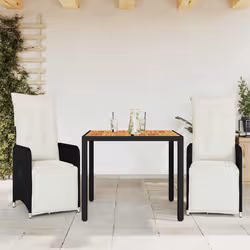 VidaXL 3277127 set mobili da esterno Crema, Bianco - Vista aggiuntiva 2