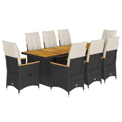 VidaXL 3277251 set mobili da esterno Crema, Bianco