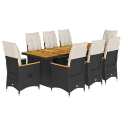 VidaXL 3277267 set mobili da esterno Crema, Bianco