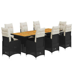 VidaXL 3277273 set mobili da esterno Crema, Bianco