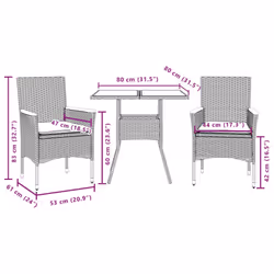 VidaXL 3278697 set mobili da esterno - Vista aggiuntiva 7