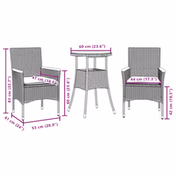 VidaXL 3278719 set mobili da esterno - Vista aggiuntiva 7