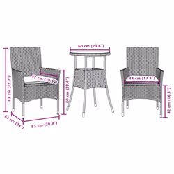 VidaXL 3278727 set mobili da esterno - Vista aggiuntiva 7