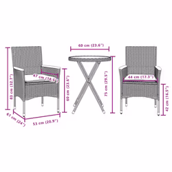 VidaXL 3278754 set mobili da esterno - Vista aggiuntiva 7