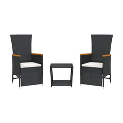 VidaXL 3277543 set mobili da esterno Crema, Bianco
