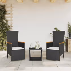VidaXL 3277543 set mobili da esterno Crema, Bianco - Vista aggiuntiva 2