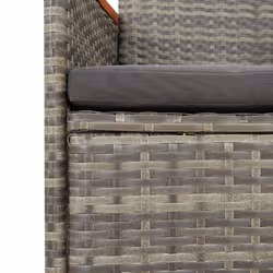 VidaXL 3277560 set mobili da esterno Grigio scuro - Vista aggiuntiva 6