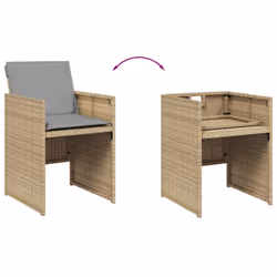 VidaXL 3277727 set mobili da esterno - Vista aggiuntiva 7