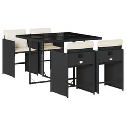VidaXL 3277847 set mobili da esterno Grigio chiaro