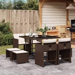 VidaXL 3277904 set mobili da esterno - Vista aggiuntiva 2