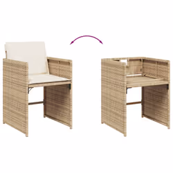 VidaXL 3277911 set mobili da esterno - Vista aggiuntiva 7