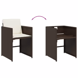 VidaXL 3277964 set mobili da esterno - Vista aggiuntiva 7