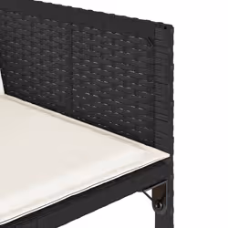 VidaXL 3278022 set mobili da esterno Nero - Vista aggiuntiva 7