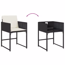 VidaXL 3278144 set mobili da esterno Crema, Bianco - Vista aggiuntiva 7