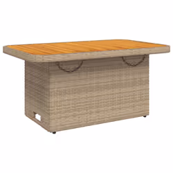 Set da Pranzo da Giardino 2 pz con Cuscini Beige in Polyrattancod mxl 91166 - Vista aggiuntiva 3
